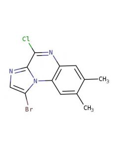 Astatech 1-BROMO-4-CHLORO-7,8-DIMETHYLIMIDAZO[1,2-A]QUINOXALINE; 0.25G; Purity 97%; MDL-MFCD18711462